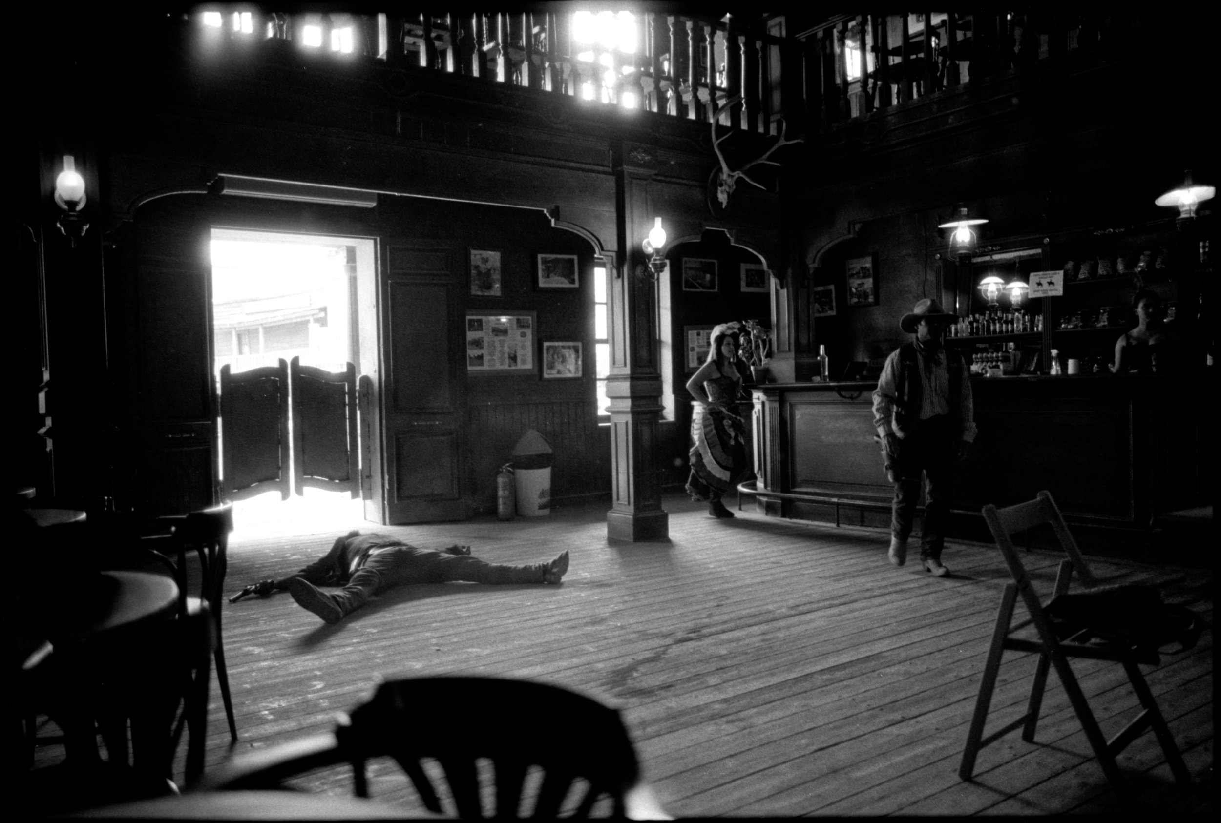Western film photography finale - Analog photography artistic narrative Tabernas
