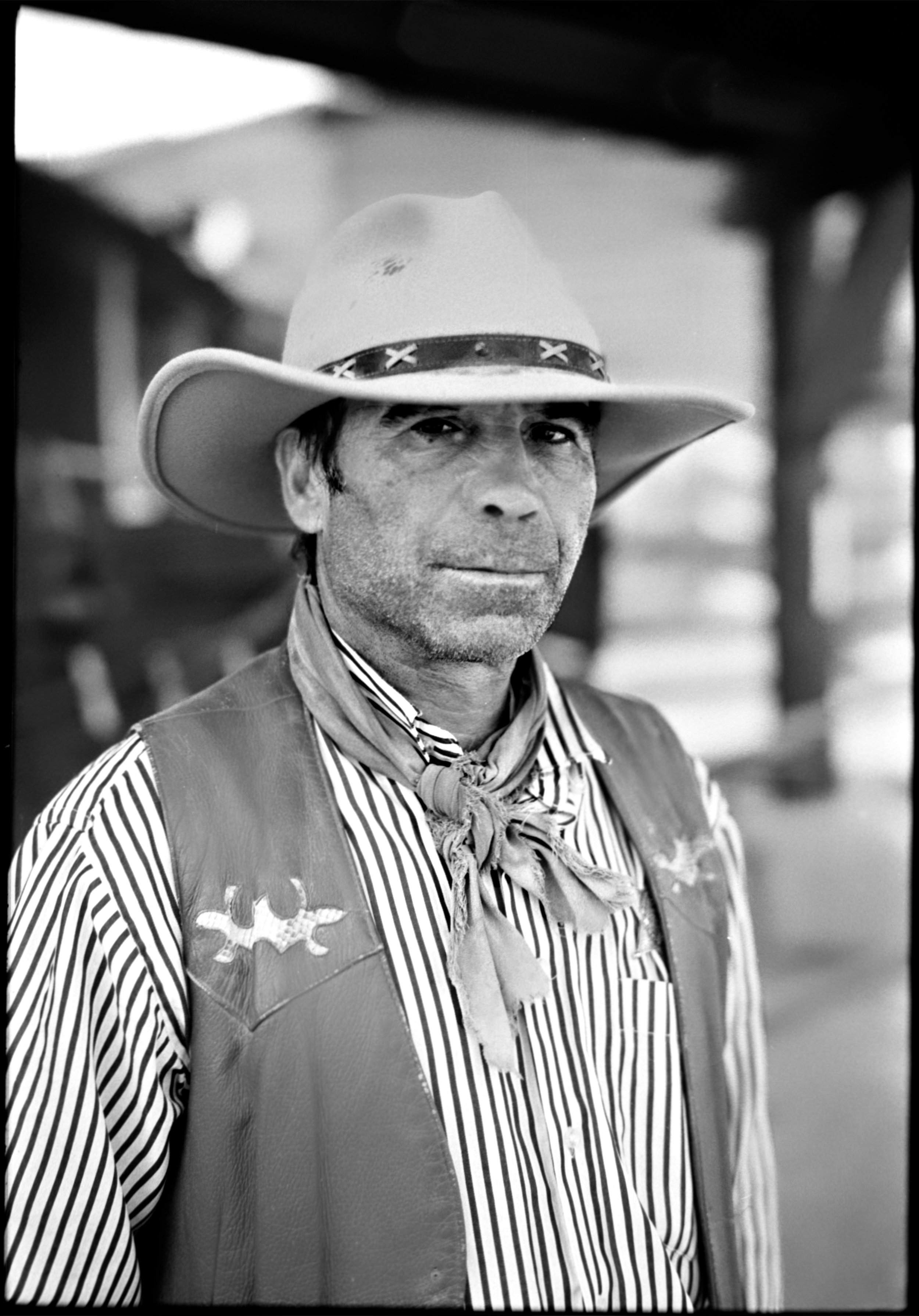 Tom Lawson Guardian film photography - Western sheriff analog photography Spain