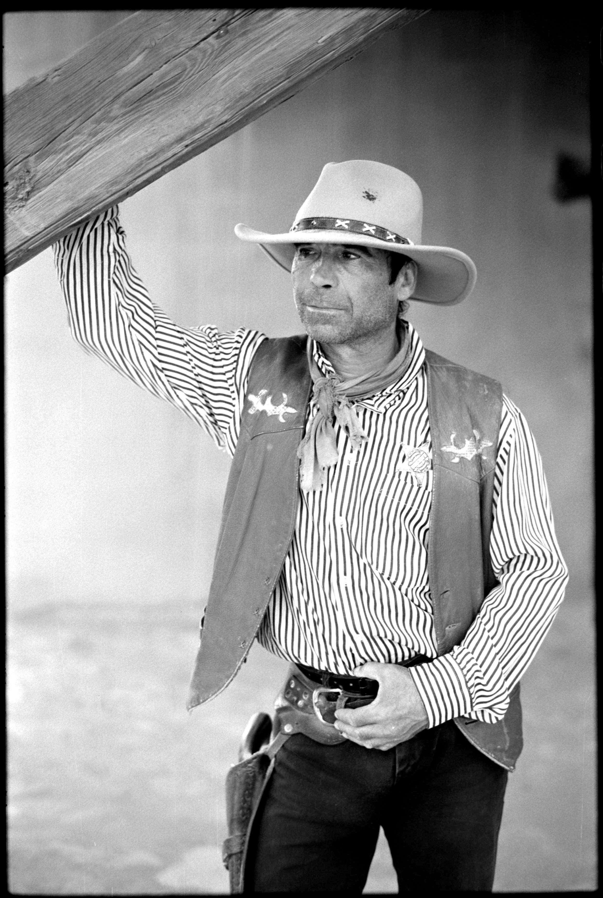 Desert guardian film photography - Black and white western photography Andalusia