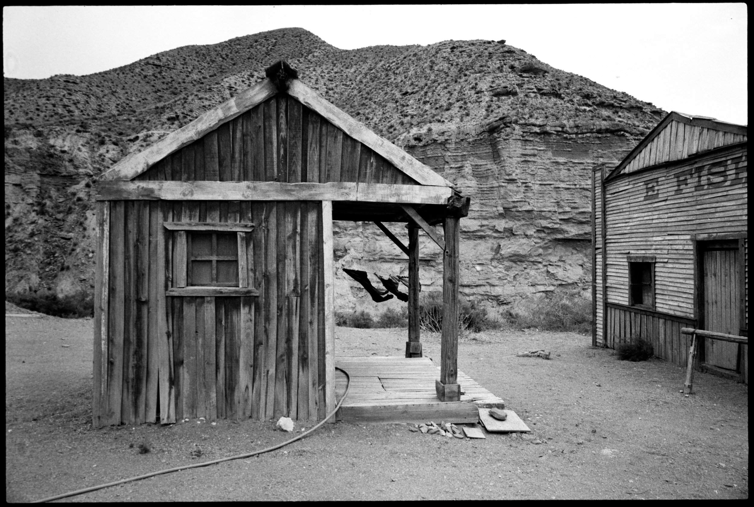 Western film set scenery - Cinematic landscape photography Tabernas Desert