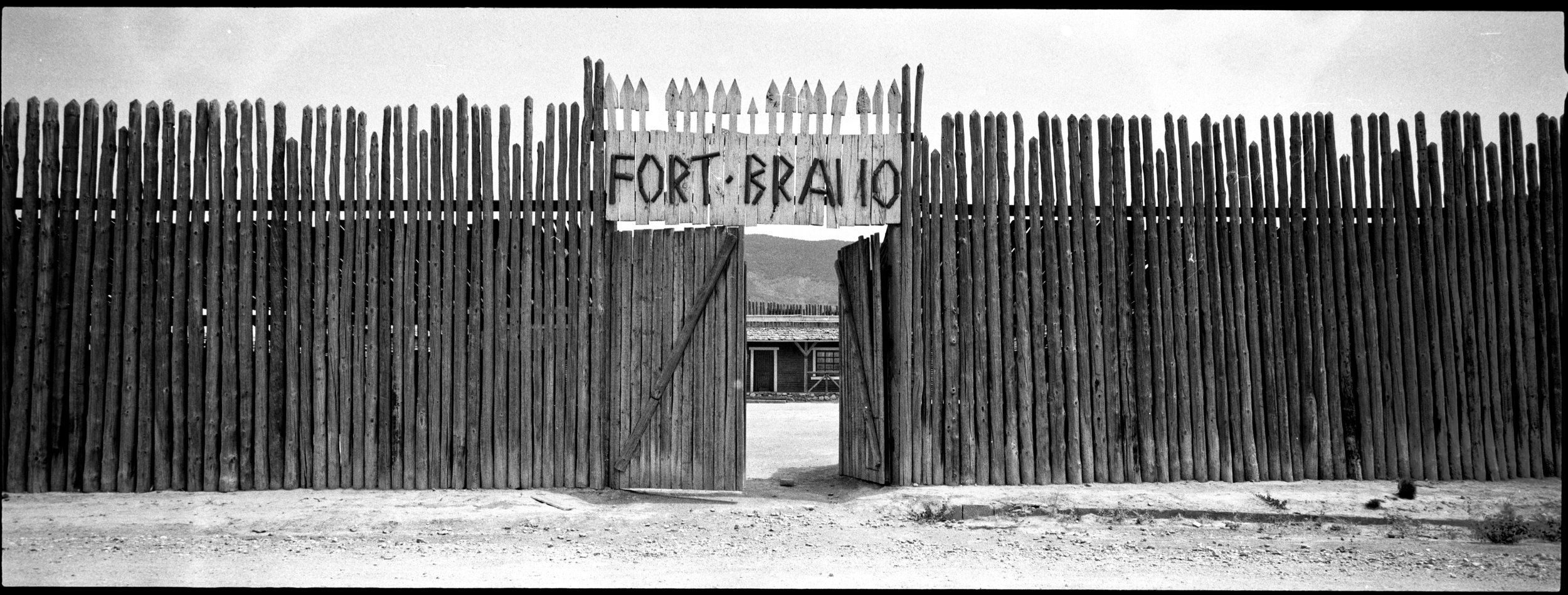 Western movie heritage film photography - Desert scenery analog photography Spain