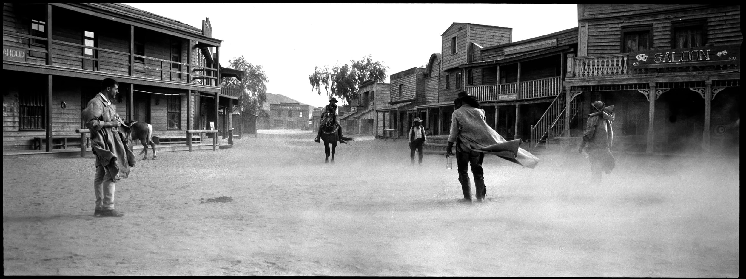 John The Wanderer film photography - Black and white western photography Spain