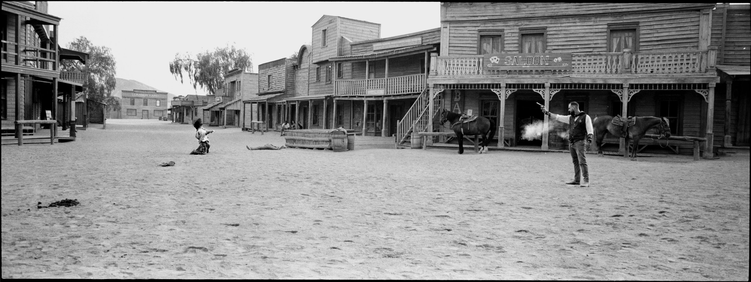 Western film photography desert - Analog photography artistic project Andalusia
